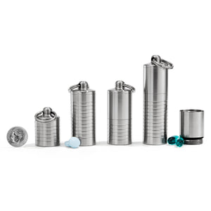 Additional Chamber – keychain pill holder accessory, machined in the USA (view 7)