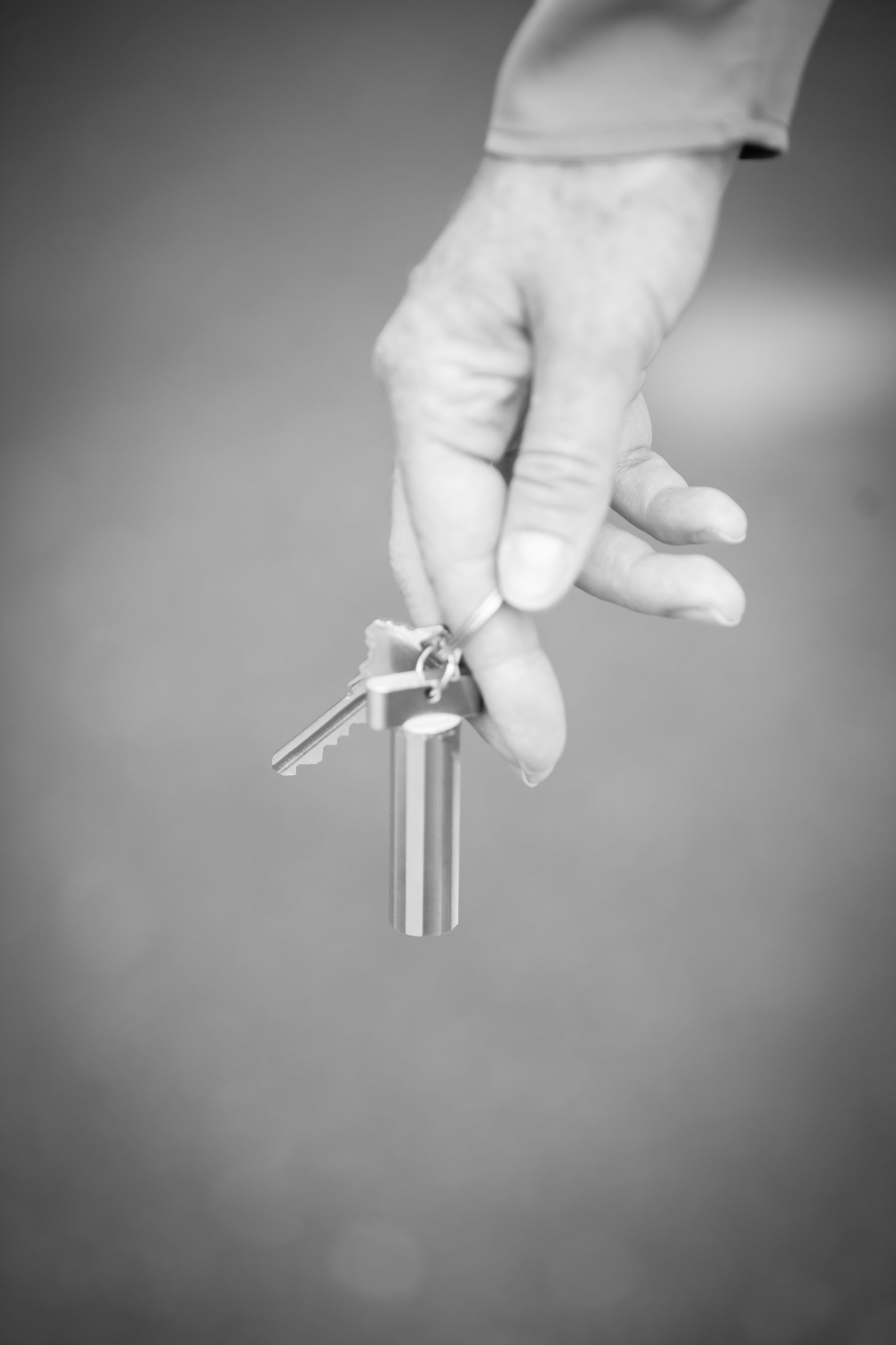 A Cielo Pill Holder on a keychain