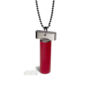 Pill Holder Necklace – pill holder necklace, machined in the USA (view 23)