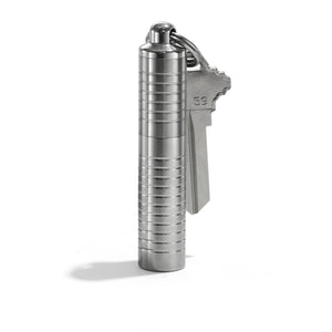 Slim Extra Tall Pill Holder &ndash; extra tall keychain pill holder, machined in the USA (view 2)