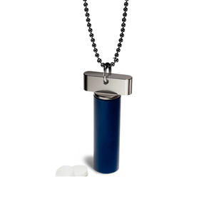 Pill Holder Necklace &ndash; pill holder necklace, machined in the USA (view 22)