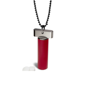 Pill Holder Necklace &ndash; pill holder necklace, machined in the USA (view 29)