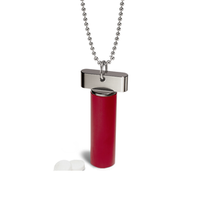 Pill Holder Necklace &ndash; pill holder necklace, machined in the USA (view 17)