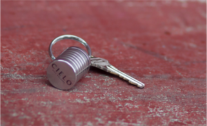 Petite Slim Single Chamber Keychain Pill Holder &ndash; small pill holder keychain, machined in the USA (view 5)